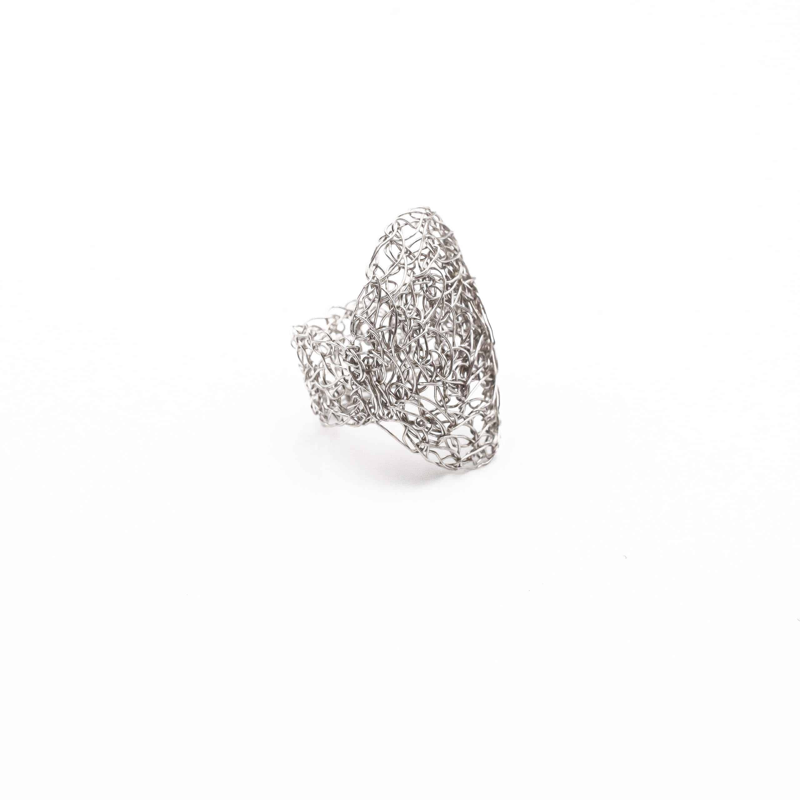 Platinum Oval Ring