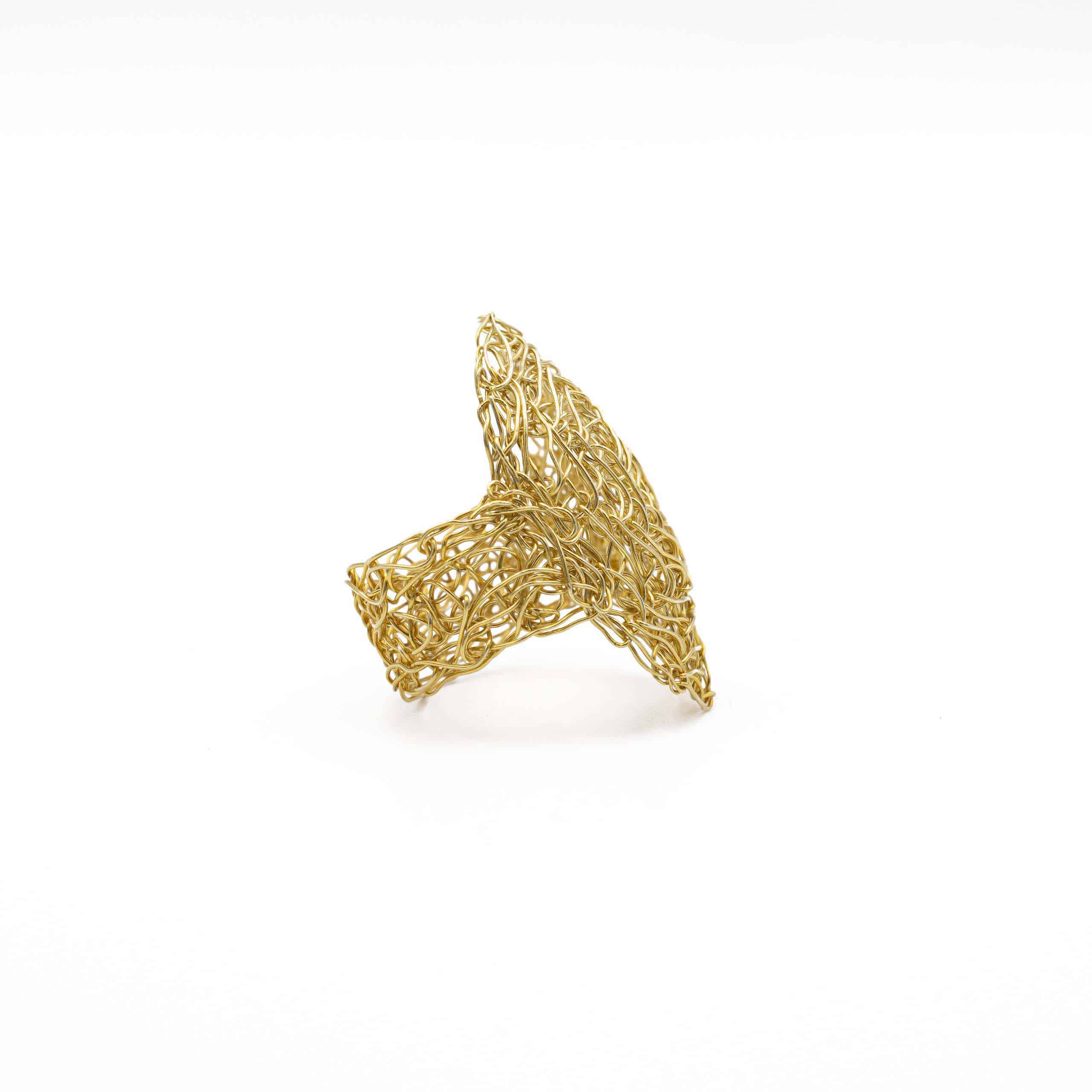 Gold Oval Ring